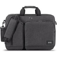 Women Briefcases Solo Duane Hybrid Briefcase Backpack 15.6" - Black