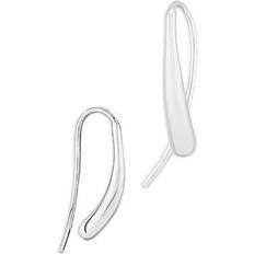 Bloomingdale's Wire Drop Earrings - White Gold