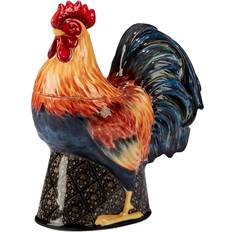 Certified International Gilded Rooster 3D Biscuit Jar 72fl oz 0.09gal