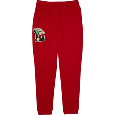 Lacoste Red Pants Lacoste Pennants L Badge Fleece Tracksuit Pants - Red