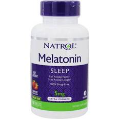 Supplements Natrol Melatonin Sleep Fast Dissolve Strawberry 5mg 150