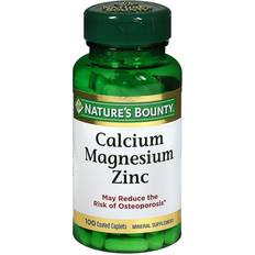 Natures Bounty Calcium Magnesium Zinc, Tablets 100