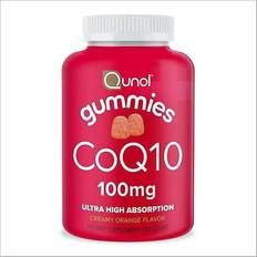Vitamins & Supplements Qunol CoQ10 Gummies, Creamy Orange, 60 ct CVS