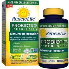 Renew life probiotics Renew Life Return to Regular Probiotics 60 Capsules