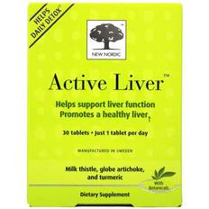 New Nordic Active Liver Detox Vegan Vitamin Tablets with Milk Thistle - 30ct