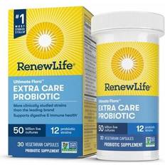 Renew life probiotics Renew Life Ultimate Flora Extra Care Probiotics 50 Billion 30 Vegetarian Capsules