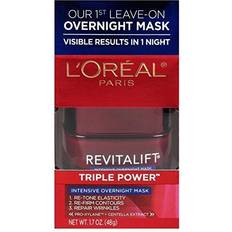 Smoothing Facial Masks L'Oréal Paris Revitalift Triple Power Anti-Aging Night Cream 1.7oz