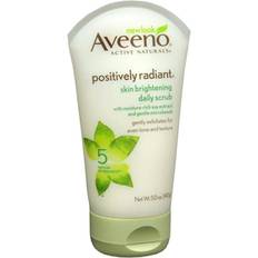 Non-Comedogenic Exfoliators & Face Scrubs Aveeno Active Naturals Positively Radiant Skin Brightening Daily Scrub 140g