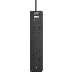 Schneider Electric Electrical Enclosures Schneider Electric Home/Office Series 6 ft. 12-Outlet Surge Protector, Black