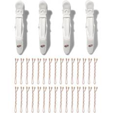 Hair Products T3 Clip Kit with 4 Alligator Clips and 30 Rose Gold Bobby Pins