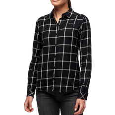 Black Diamond Women's Serenity Flannel Shirt - Black/Alloy/Plaid