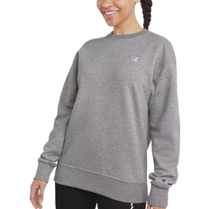 Champion Women's Crewneck Sweatshirt, Powerblend Oversized Fleece Sweatshirt  for Women, Our Best Sweatshirts for Women, Black-407d55, X-Small :  : Clothing, Shoes & Accessories