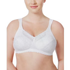 Playtex 18 Hour Breathable Comfort Lace Wireless Bra - White