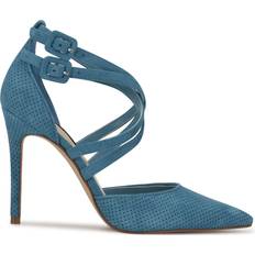 Nine West Festa Pointy Toe - Teal Suede