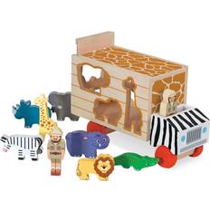 Animals Play Set Melissa & Doug Classic Toy Safari Animal Rescue Truck