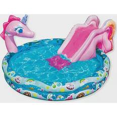 Unicorns Paddling Pool Banzai Spray N Splash Unicorn Pool