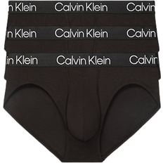 Calvin Klein Briefs Men's Underwear Calvin Klein Modern Structure Cotton Hip Brief 3-pack - Black
