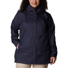 Columbia Women’s Splash A Little II Jacket Plus - Nocturnal Spacey Dots Print