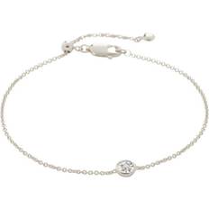Monica Vinader Essential Bracelet - Silver/Diamond