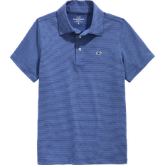 Vineyard Vines Boy's St. Jean Stripe Sankaty Polo - Blue Depth Tejeda (3G010130)