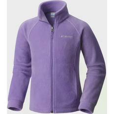 Purple Outerwear Children's Clothing Columbia Girl's Benton Spring Fleece Jacket - Grape Gum