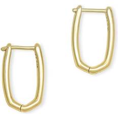 Kendra Scott Silver Earrings Kendra Scott Ellen Huggie Earrings - Gold