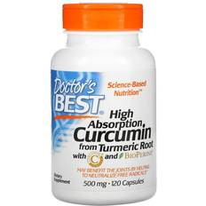 Doctor's Best Curcumin from Turmeric Root with C3 Complex & BioPerine 120 Stk.