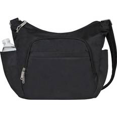 Travelon Anti-Theft Classic Crossbody Bucket Bag - Black