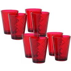 Red Tumblers Certified International Diamond Tumbler 44.36cl 8pcs