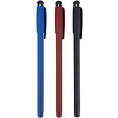 Targus 3pk Stylus & Pen (Blue/Red/Black) AMM0601TBUS