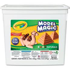 Crafts Crayola Model Magic Modeling Compound Assorted Natural Colors