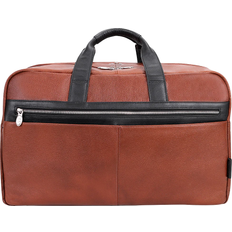 McKlein Wellington | 21” Carry-All Two-Tone Laptop Duffel - Brown