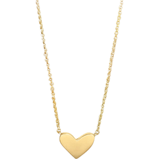 Kendra Scott Silver Necklaces Kendra Scott Ari Heart Pendant Necklace - Gold