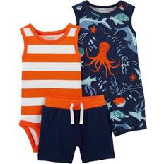 Carter's Nautical Bodysuit & Short Set 3-pack - Multi (V_1N041110)