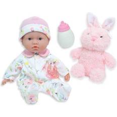 JC La Baby Soft Body Play Doll Body Travel Case Gift Set 11"