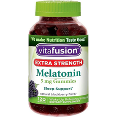 Vitamins & Minerals Vitafusion Extra Strength Melatonin Vitamin Gummies Blackberry 120ct