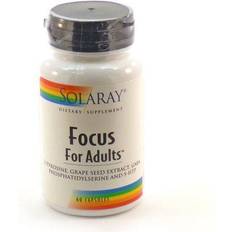 Vitamins & Supplements Solaray Focus for Adults 60 Capsules