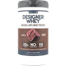 Designer Whey Protein Natural 100% Protein Powder Gourmet Chocolate 2 lbs
