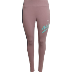 Adidas Women's Originals Tights Plus Size - Magic Mauve/Shadow Navy