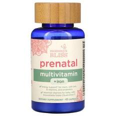 Multivitamin with iron Mommy's Bliss Prenatal Multivitamin Iron, 45 Capsules