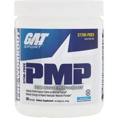 Gat PMP Stimulant Free Pre-Workout Blue Raspberry (30 Servings)