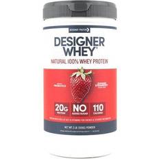 Designer Whey Protein Natural 100% Protein Strawberry 2 lbs