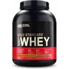 Optimum Nutrition Whey Proteins Protein Powders Optimum Nutrition Gold Standard 100% Whey Protein Chocolate Peanut Butter 2.27kg