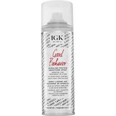 Pleiende Varmebeskyttelse IGK Good Behavior Spirulina Protein Smoothing Spray 186ml