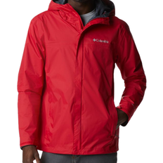 Men - Red Rain Jackets & Rain Coats Columbia Watertight II Rain Jacket - Mountain Red