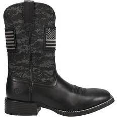 45 ⅓ - Herren Reitschuhe Ariat Sport Patriot Cowboy Boots - Black Deertan