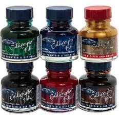 Winsor & Newton Markers Winsor & Newton Calligraphy Ink, Introductory Set, 6-Colors