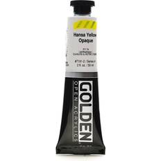 Golden Open Acrylics Hansa Yellow Opaque, 2 oz Tube