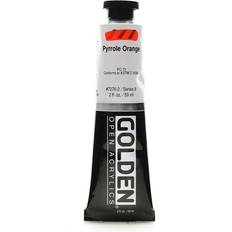 Golden Open Acrylics Pyrrole Orange, 2 oz Tube