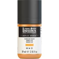 Liquitex Professional Acrylic Gouache, 59ml, Fluorescent Orange